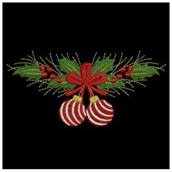 Christmas Bell Decoration 01 machine embroidery designs