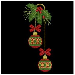 Christmas Bell Decoration 04 machine embroidery designs