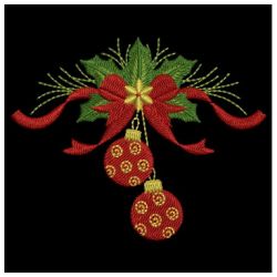 Christmas Bell Decoration 08 machine embroidery designs