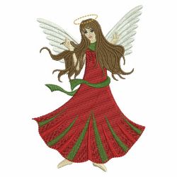 Christmas Angel 03(Lg) machine embroidery designs