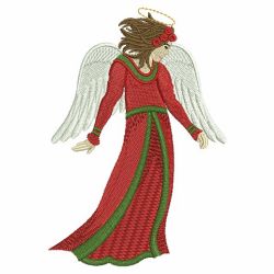 Christmas Angel 04(Lg) machine embroidery designs