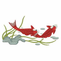 Koi Fish 06 machine embroidery designs