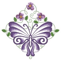 Elegant Butterflies 04(Sm) machine embroidery designs