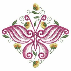 Elegant Butterflies 07(Sm) machine embroidery designs
