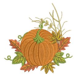 Thanksgiving Day Pumpkin 1 04 machine embroidery designs