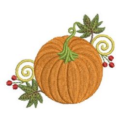 Thanksgiving Day Pumpkin 1 10 machine embroidery designs
