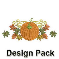 Thanksgiving Day Pumpkin 2 machine embroidery designs