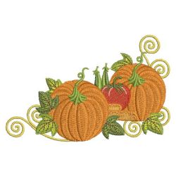 Thanksgiving Day Pumpkin 2 08 machine embroidery designs
