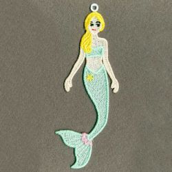 FSL Mermaid Bookmarks 08 machine embroidery designs