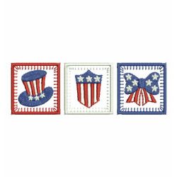 Patriotic Deco 02 machine embroidery designs