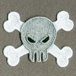 FSL Crossbone 07 machine embroidery designs