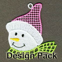 FSL Christmas Snowman 6 machine embroidery designs