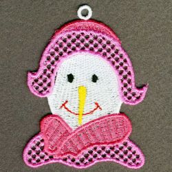 FSL Christmas Snowman 6 07 machine embroidery designs