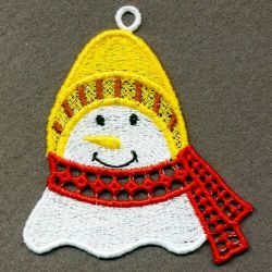 FSL Christmas Snowman 6 10 machine embroidery designs