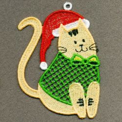 FSL Christmas Cats 03 machine embroidery designs