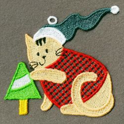 FSL Christmas Cats 06 machine embroidery designs
