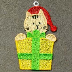 FSL Christmas Cats 10 machine embroidery designs