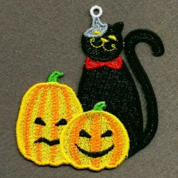 Halloween Cats 01 machine embroidery designs