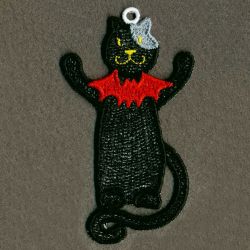 Halloween Cats 04 machine embroidery designs