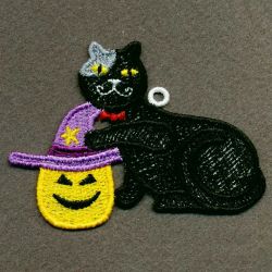 Halloween Cats 05 machine embroidery designs