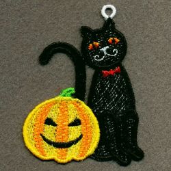 Halloween Cats 06 machine embroidery designs