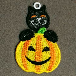 Halloween Cats 07 machine embroidery designs