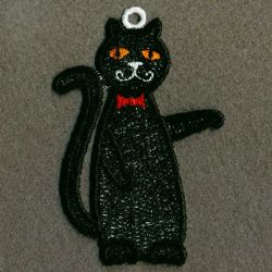 Halloween Cats 08 machine embroidery designs
