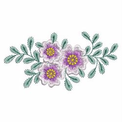 Elegant Flowers 8 03 machine embroidery designs