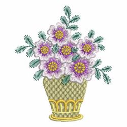 Elegant Flowers 8 06 machine embroidery designs