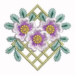 Elegant Flowers 8 07 machine embroidery designs