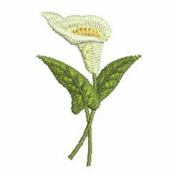 Elegant Lily 03 machine embroidery designs