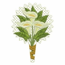 Elegant Lily 04 machine embroidery designs