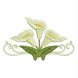 Elegant Lily 09 machine embroidery designs