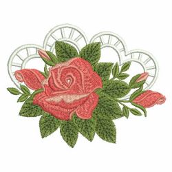 Bullion Roses 2 09 machine embroidery designs