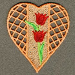 FSL Floral Hearts 05 machine embroidery designs