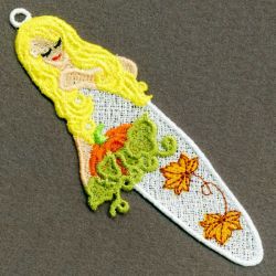 FSL Season Girl Bookmark 03 machine embroidery designs