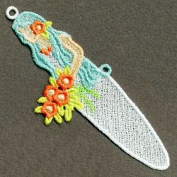 FSL Season Girl Bookmark 05 machine embroidery designs