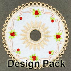FSL Rose CD Covers machine embroidery designs
