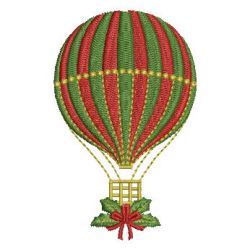 Holiday Hot Balloons 03 machine embroidery designs