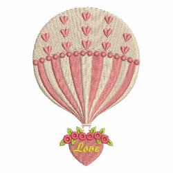 Holiday Hot Balloons 04 machine embroidery designs