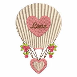 Holiday Hot Balloons 08 machine embroidery designs