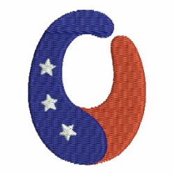 Patriotic Numbers 10 machine embroidery designs