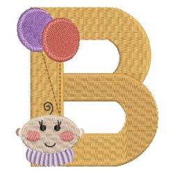 Baby Fun Alphabets 02 machine embroidery designs