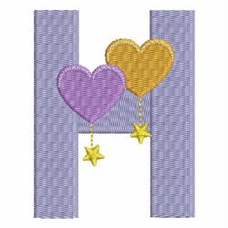 Baby Fun Alphabets 08 machine embroidery designs