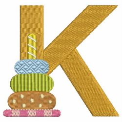 Baby Fun Alphabets 11 machine embroidery designs