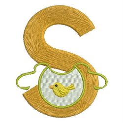 Baby Fun Alphabets 19 machine embroidery designs