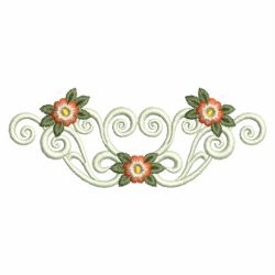 Heirloom Flower Deco 02 machine embroidery designs