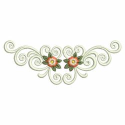 Heirloom Flower Deco 04 machine embroidery designs