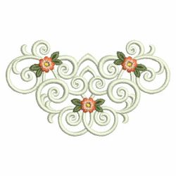 Heirloom Flower Deco 06 machine embroidery designs