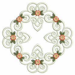 Heirloom Flower Deco 07 machine embroidery designs